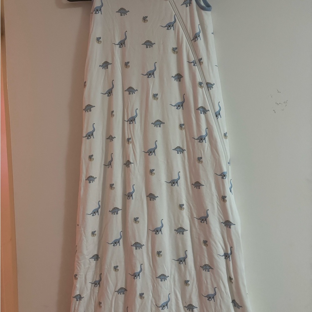 White Dinosaur Print Sleeveless sleep